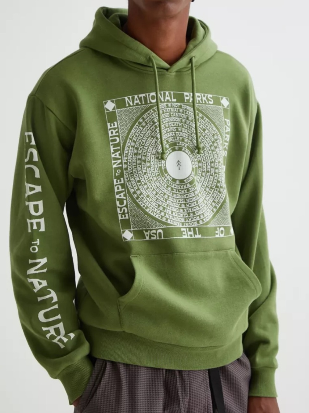 Parks Project Escape To Nature Hoodie Sweatshirt Size Large Men’s